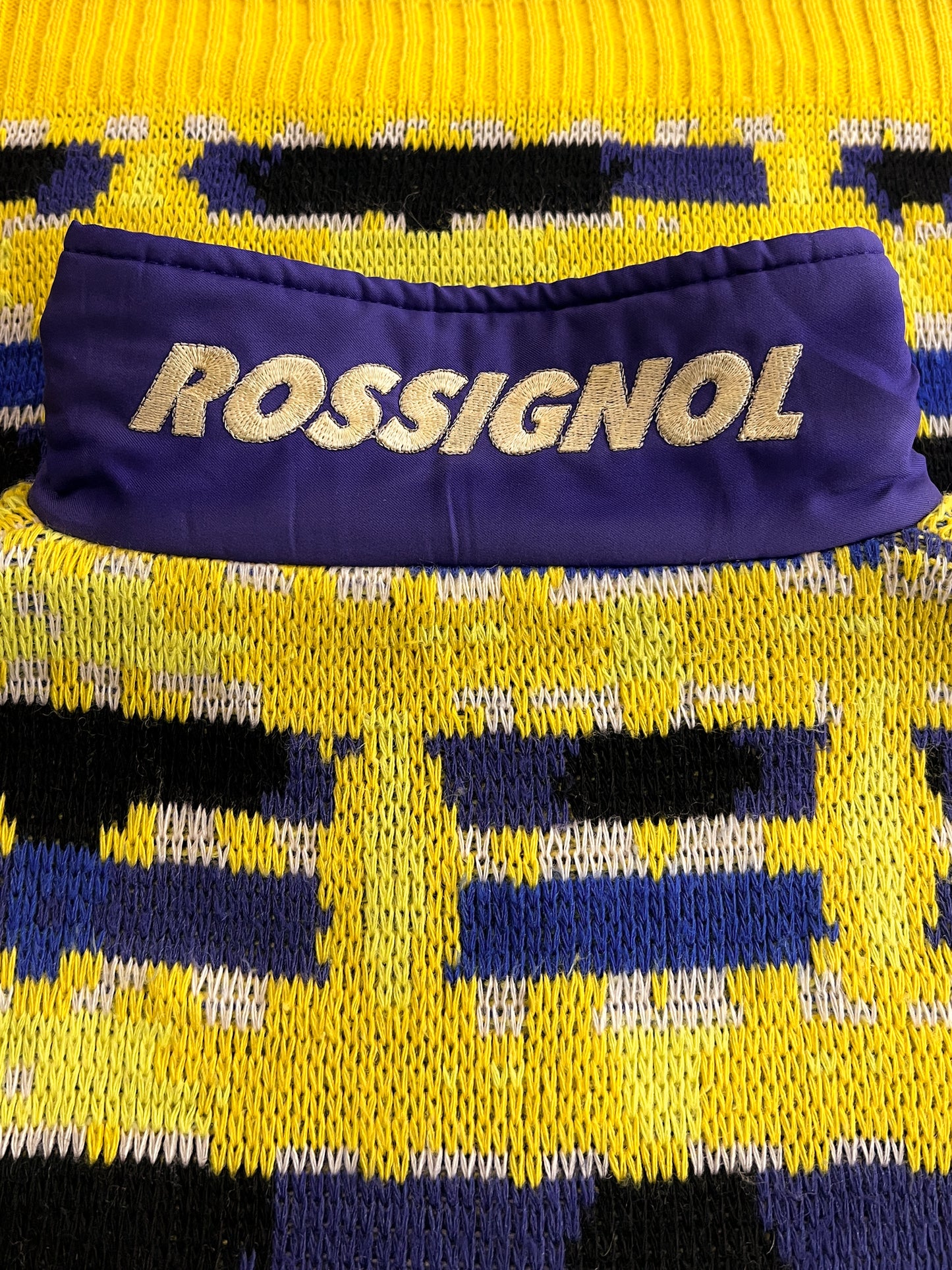 1990's Rossignol Windstopper Ski Knit [L]