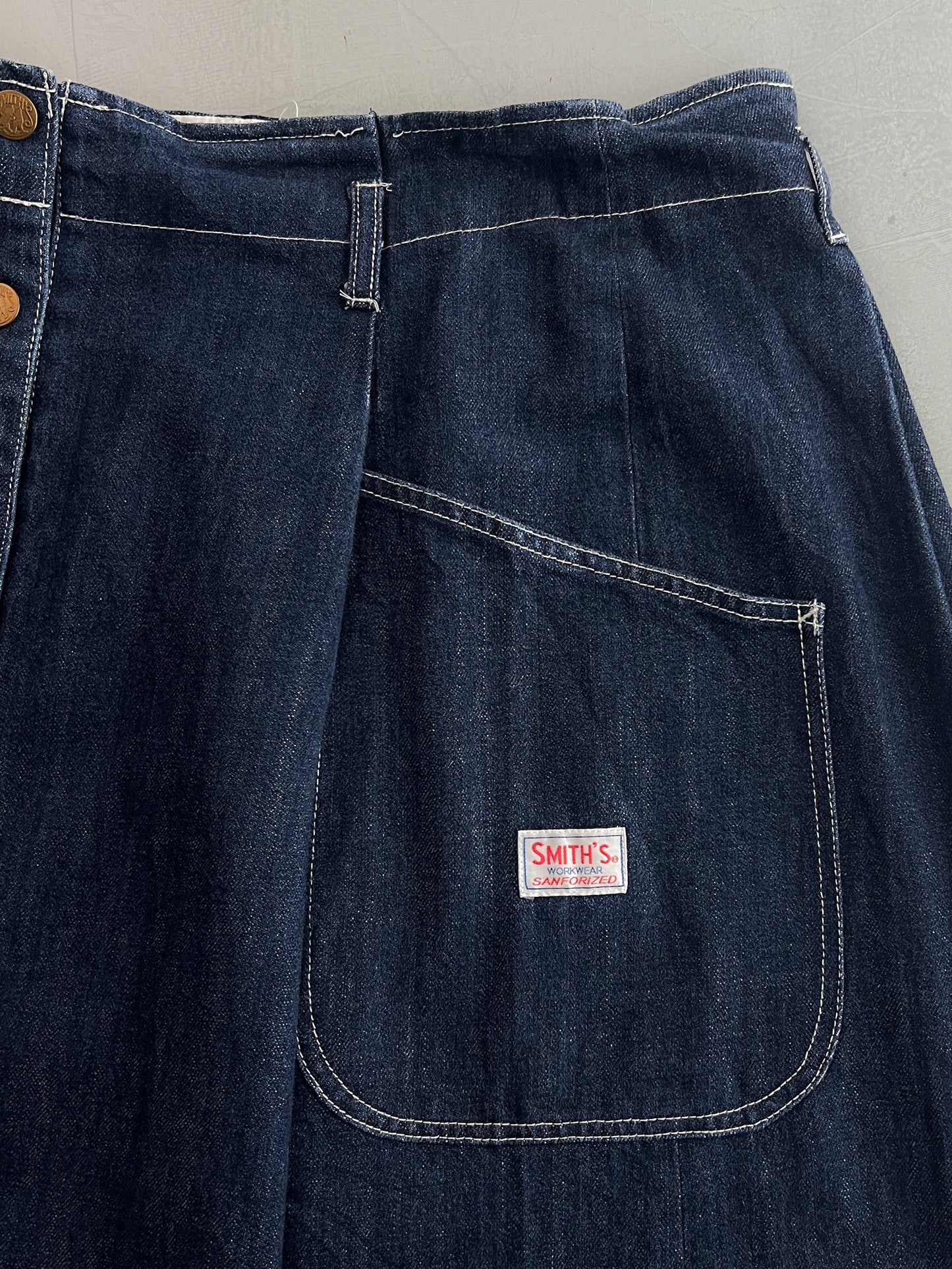 Smiths Workwear Japanese Denim Skirt [28"-30"]