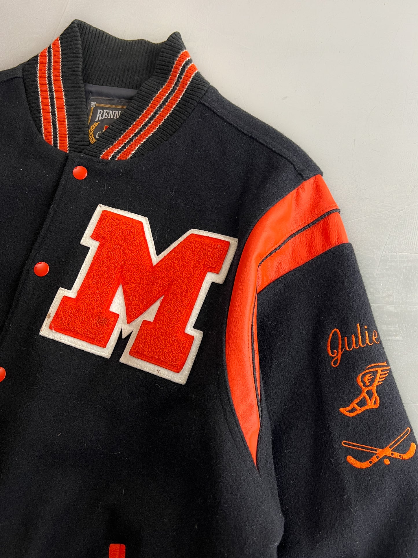 1990's Rennoc Varsirty Jacket [XL]