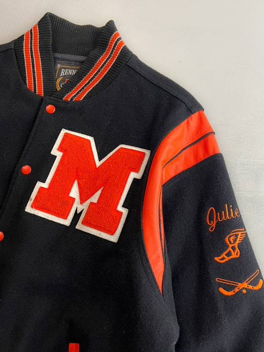 1990's Rennoc Varsirty Jacket [XL]