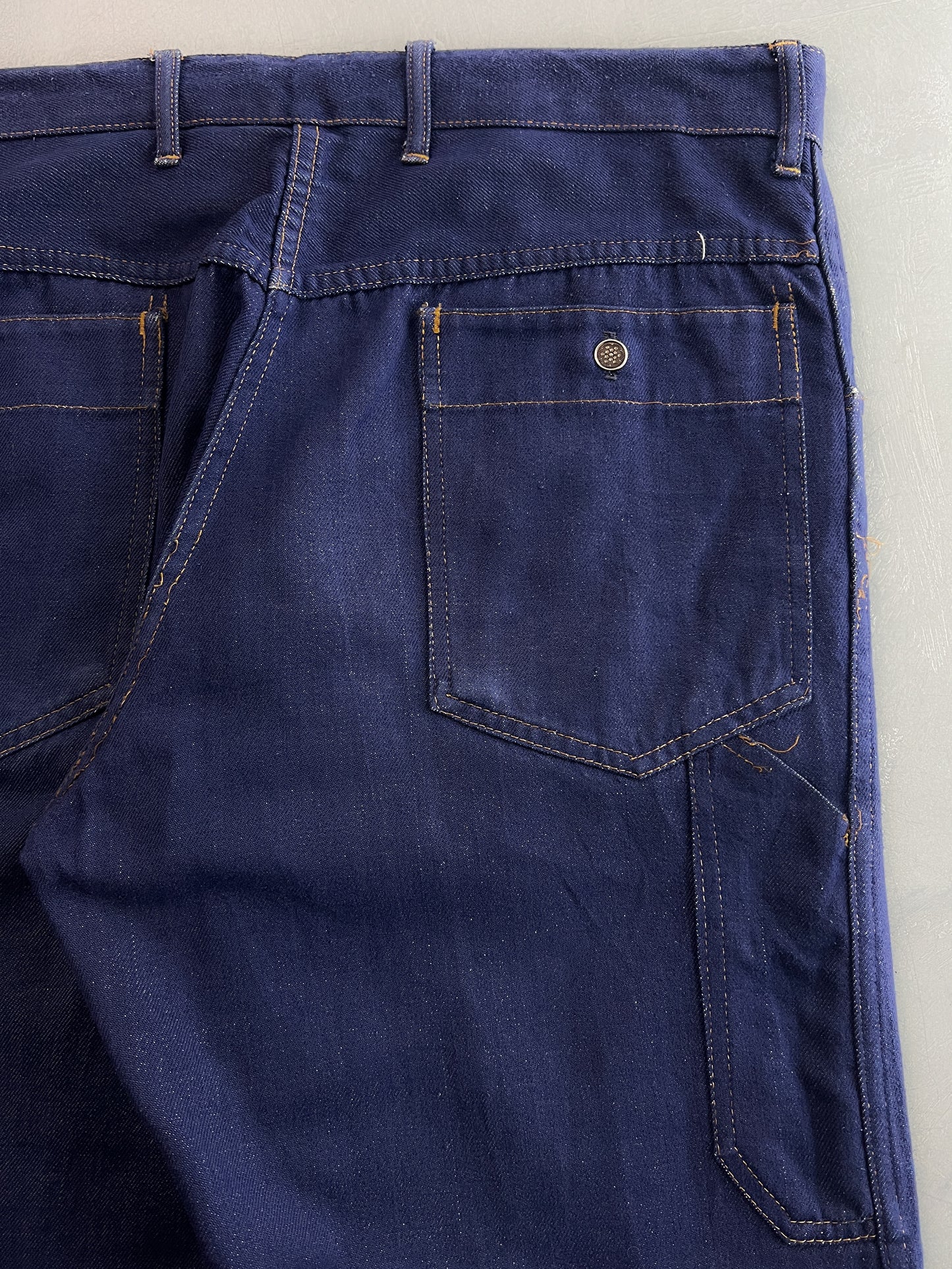 1960's French Denim Work Pants [34"]