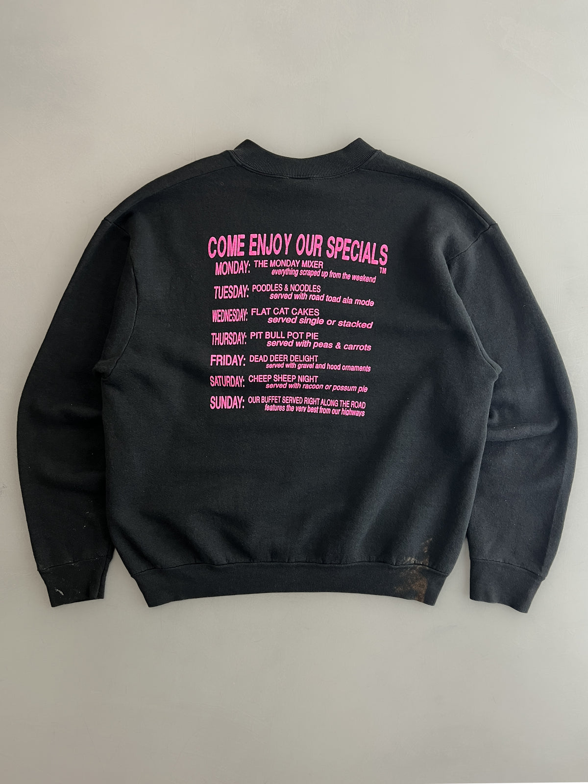 1980's Road Kill Cafe Sweatshirt [L]