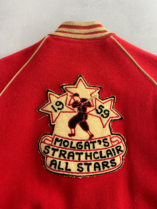 1950's Molgat's All Stars Baseball Jacket [M]