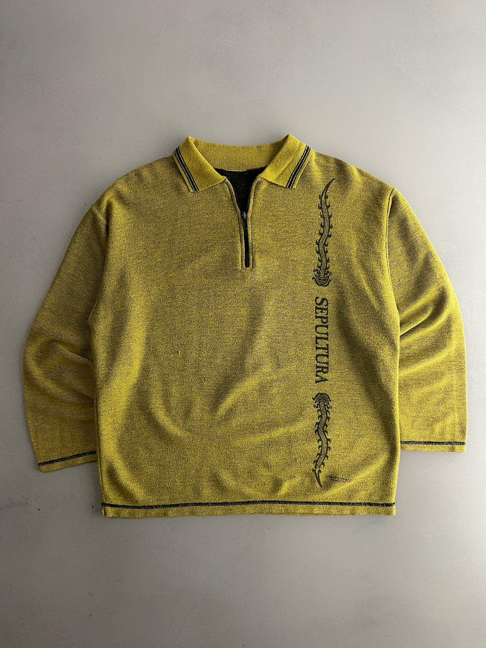 90’s Sepultura 1/4 Zip Pullover [L]