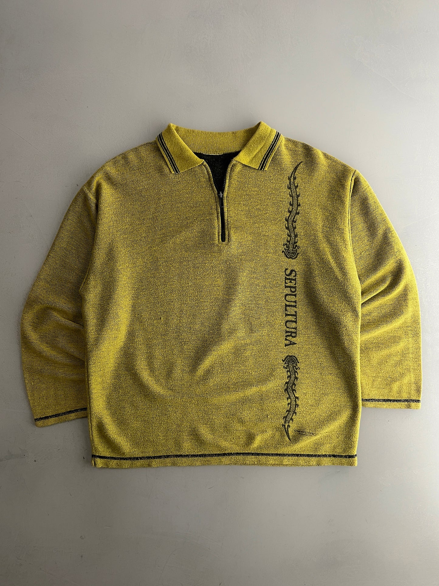 90’s Sepultura 1/4 Zip Pullover [L]