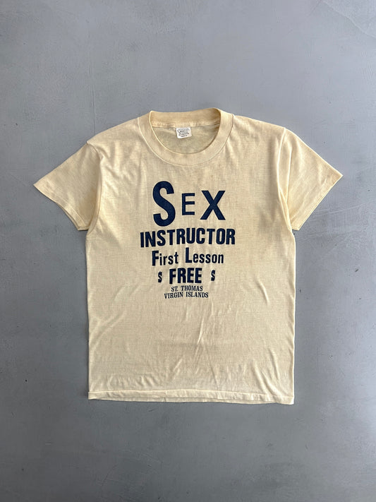 1980's "Sex Instructor" Tee [S/M]