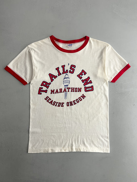70's Champion Blue Bar Trail's End Marathon Ringer [M]