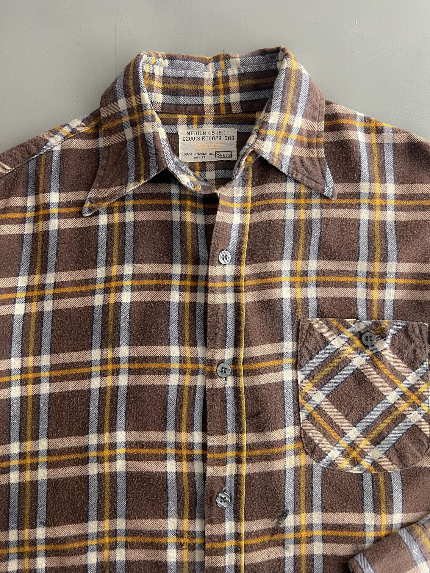 1970's Sears Cotton Flannel [M]