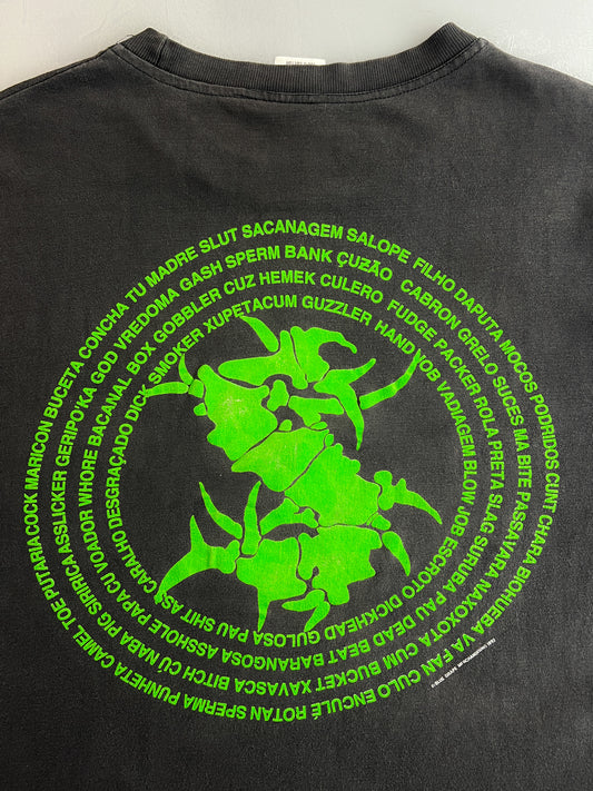 '92 Sepultura "Third World Posse" Long Sleeve Tee [L]