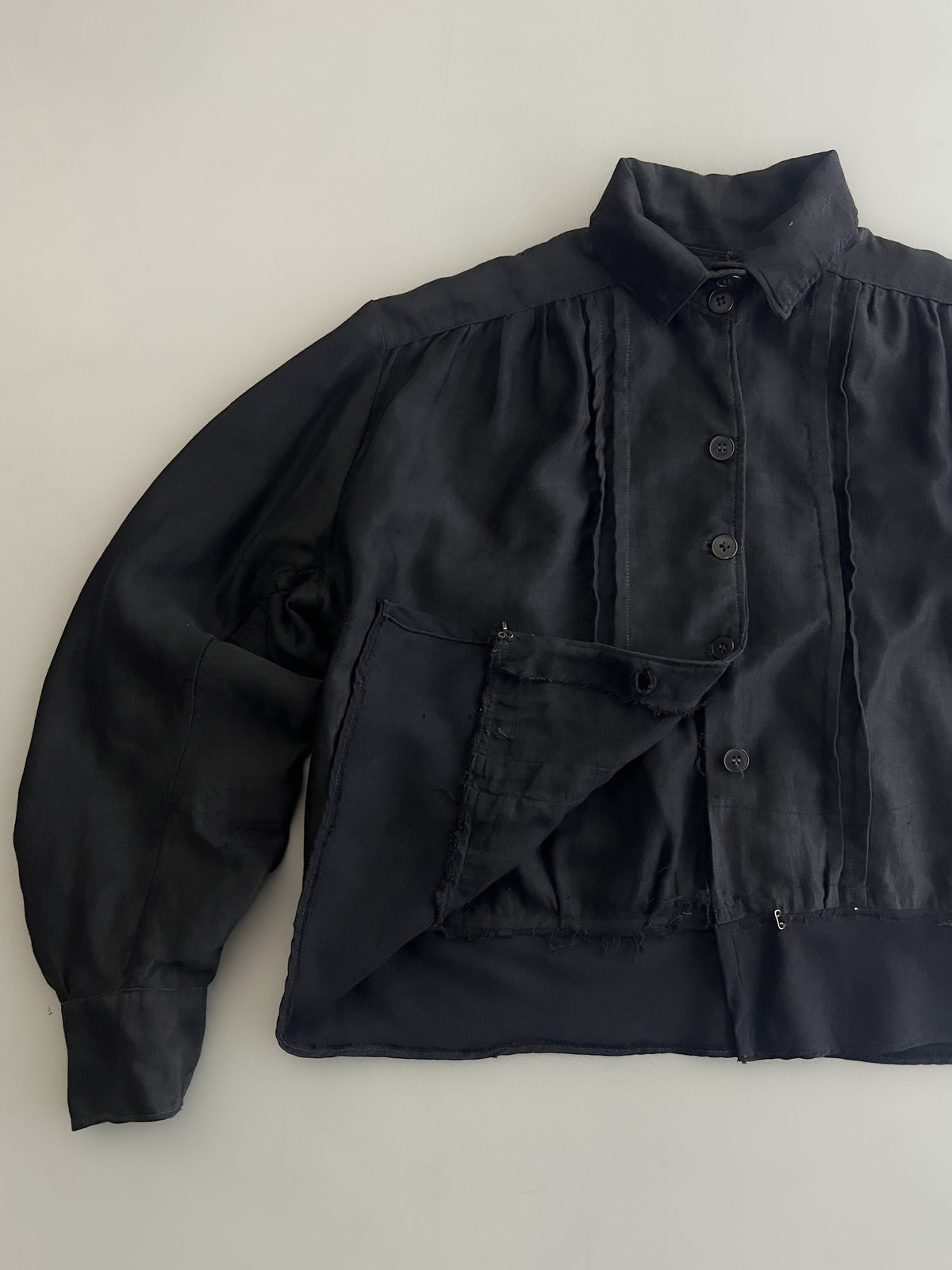 Late 1800's French Cotton Blouson [Womens S]