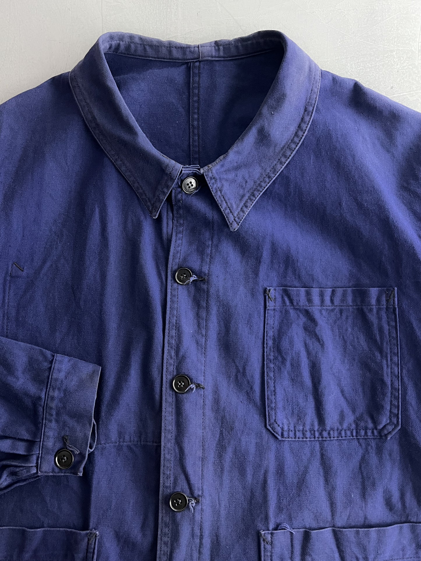 1960's French Canvas Chore Jacket [L/XL]
