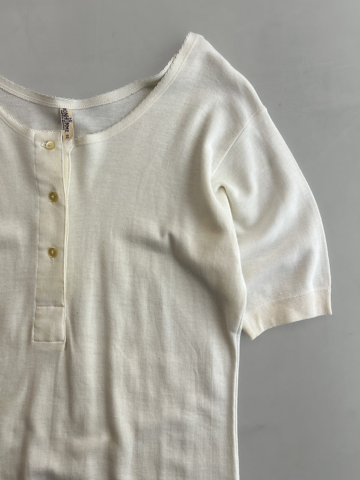 40's/50's French Cotton Undershirt [M]