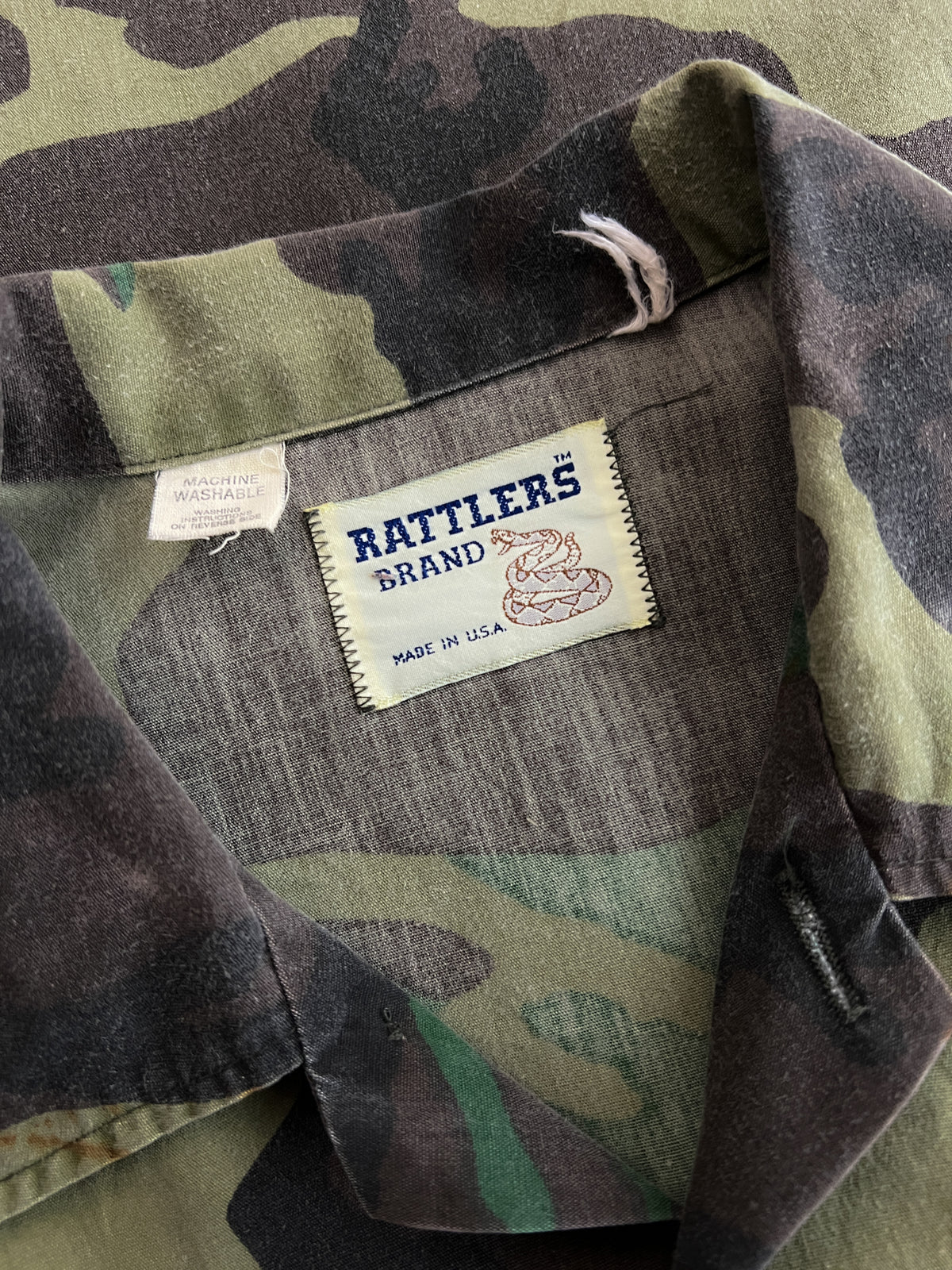 Rattlers Brand Camo Utility Jacket [M]