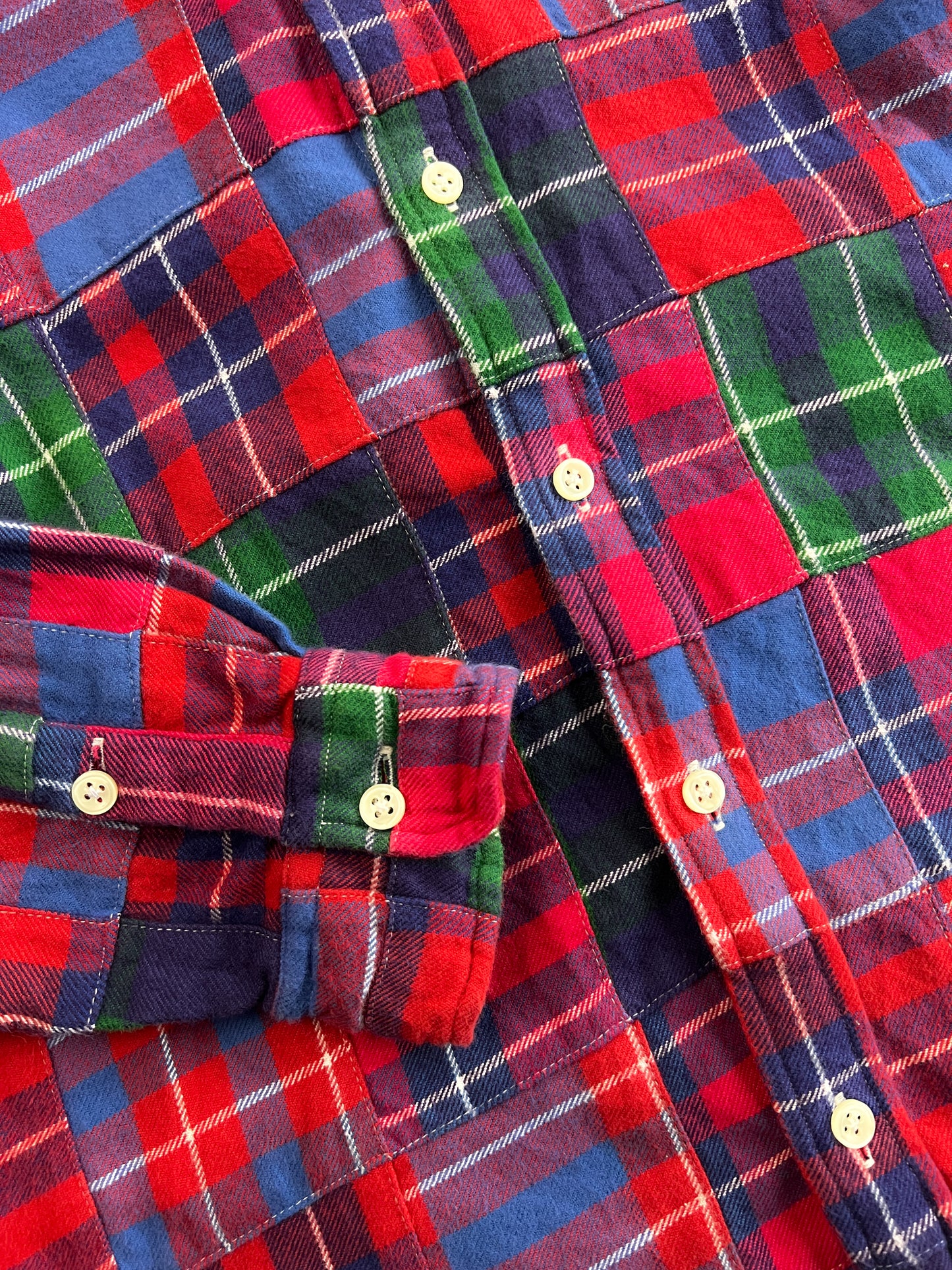 Polo Ralph Lauren Patchwork Flannel [S]