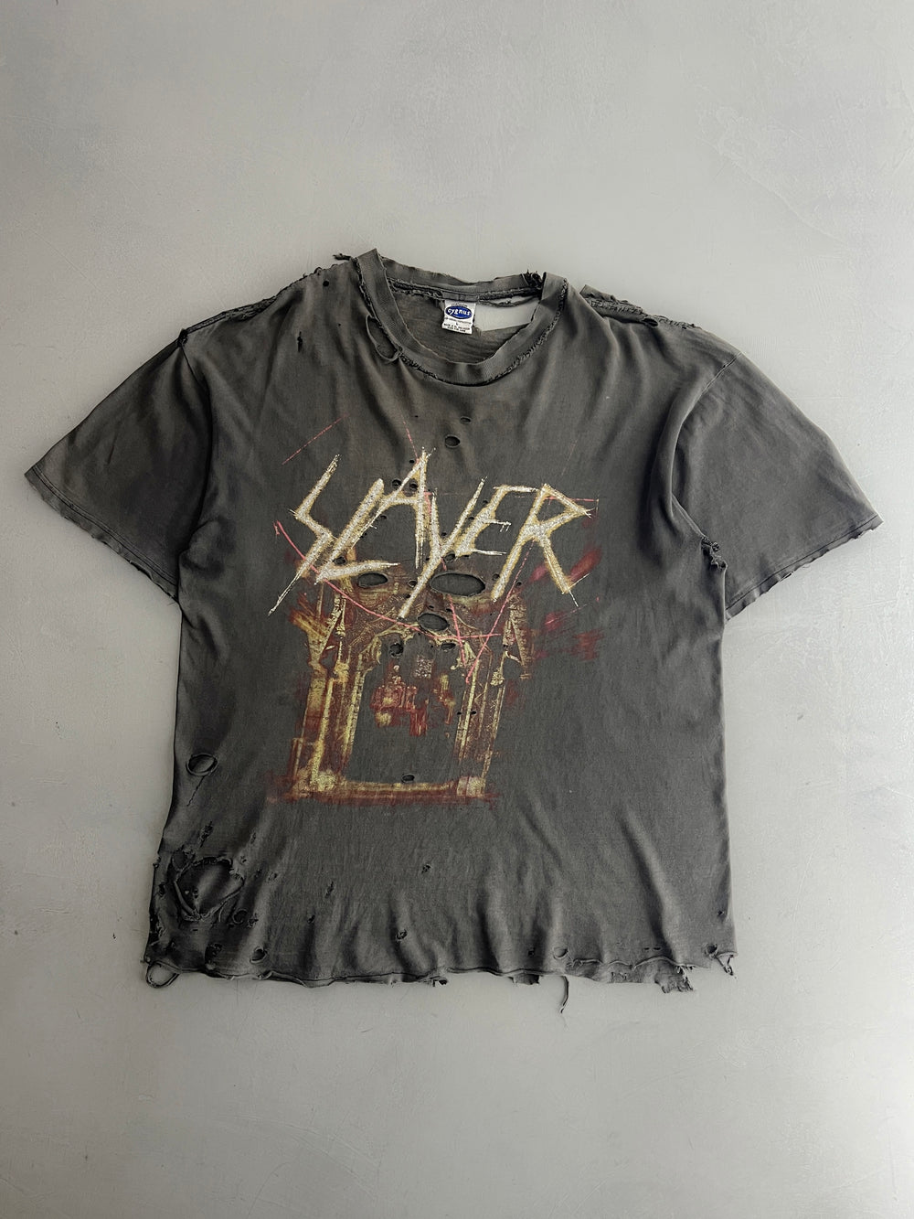Heavily Thrashed Slayer Tee [L]