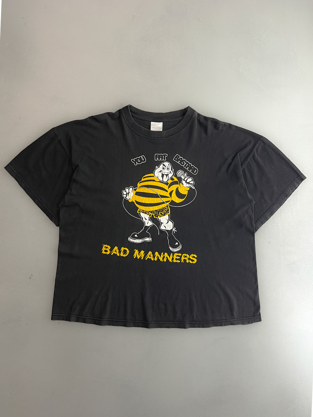 Bad Manners "You Fat Bastard" Tour Tee [XL]
