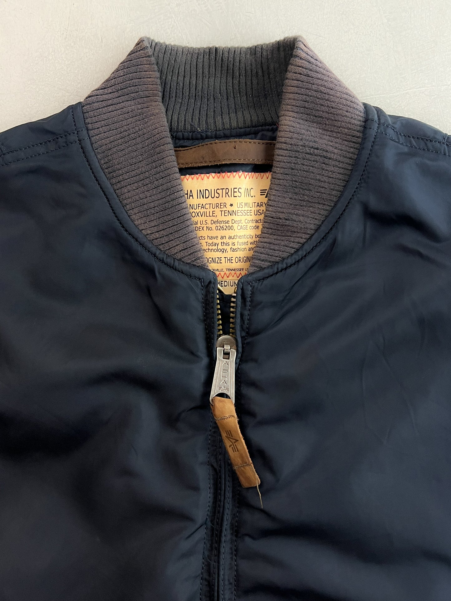 1990's Alpha Industries MA-1 Flight Jacket [M]