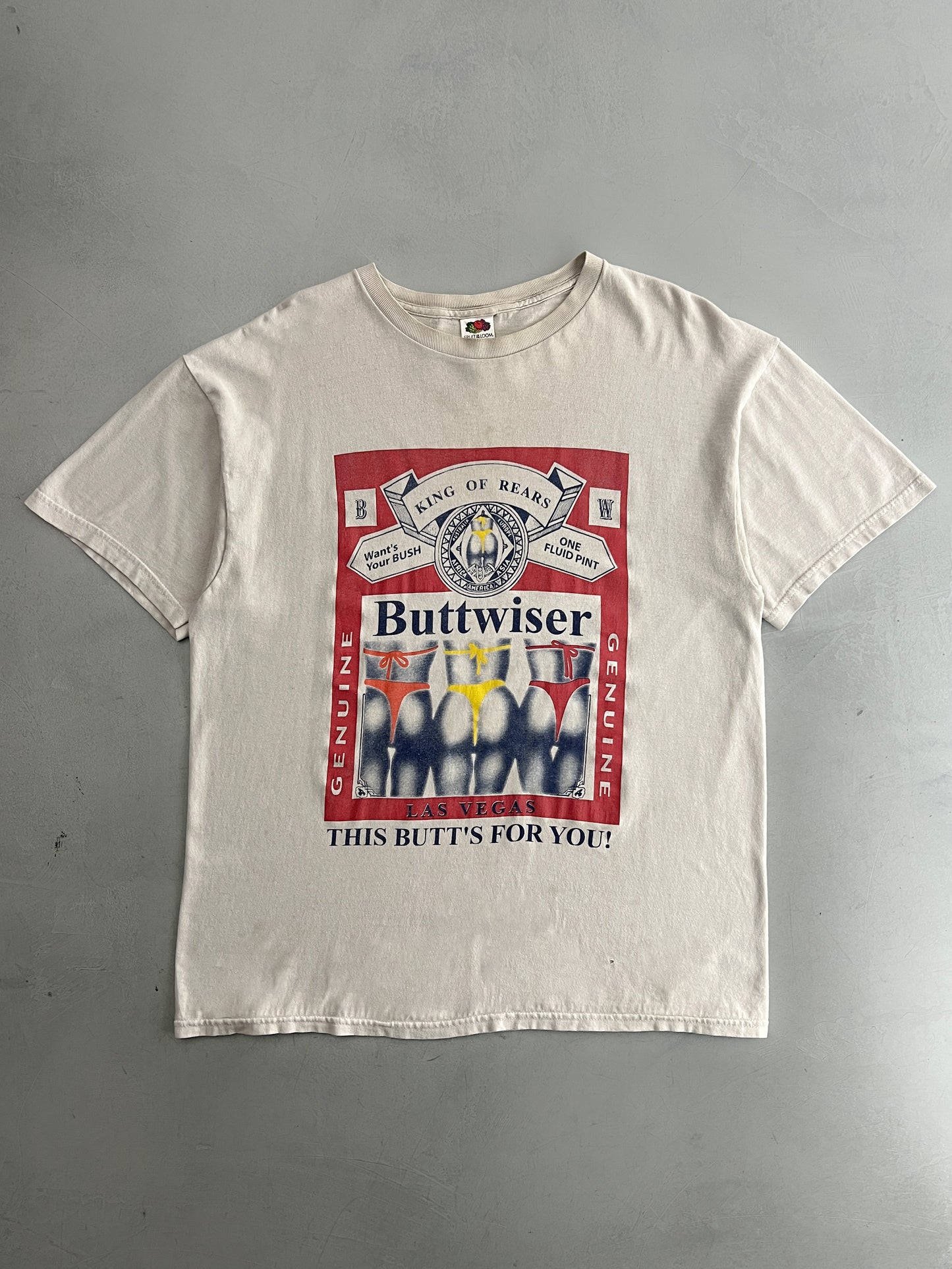 1990's Buttwiser Parody Tee [XL]