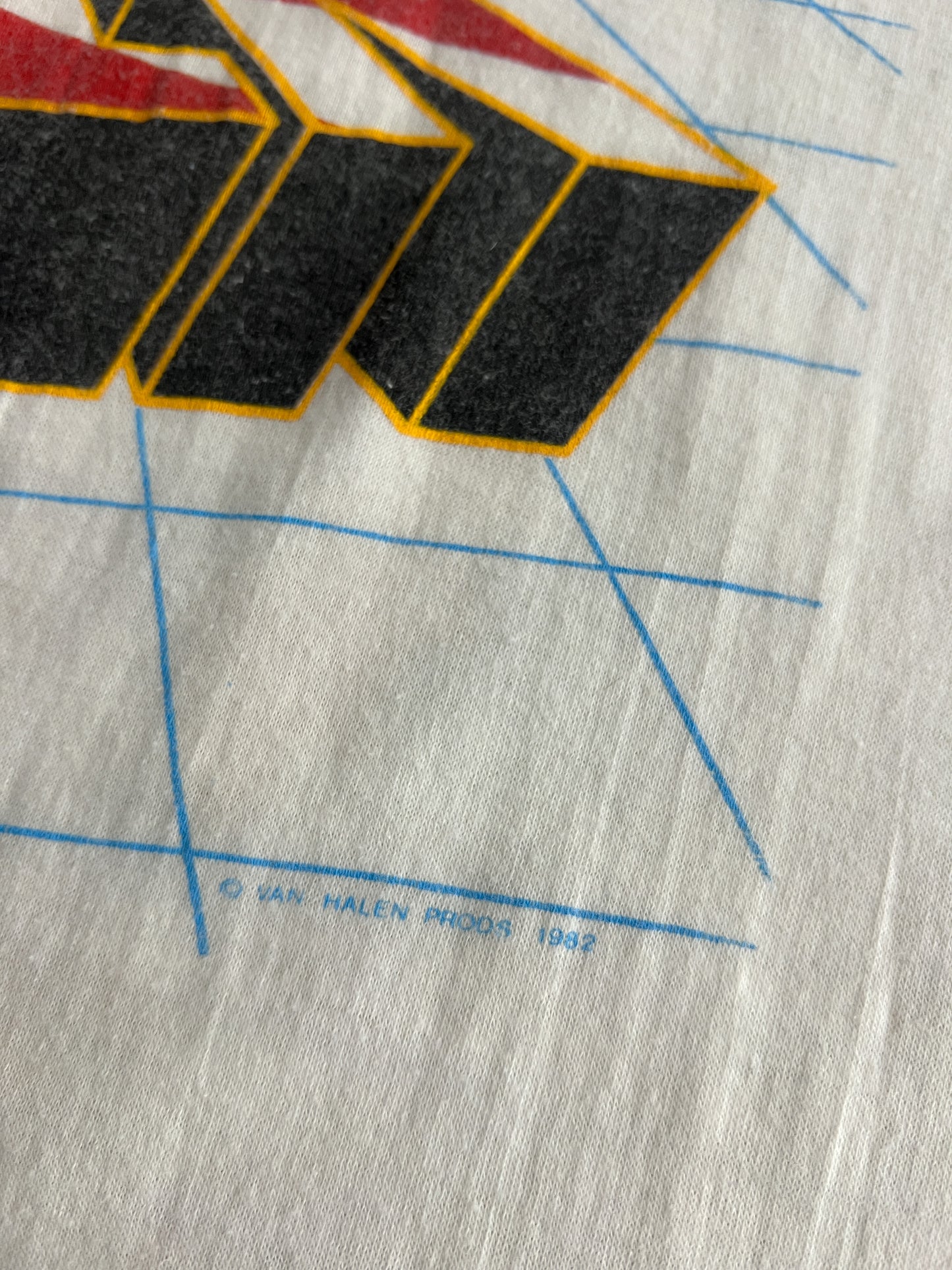 82' Van Halen Raglan Tee [M]