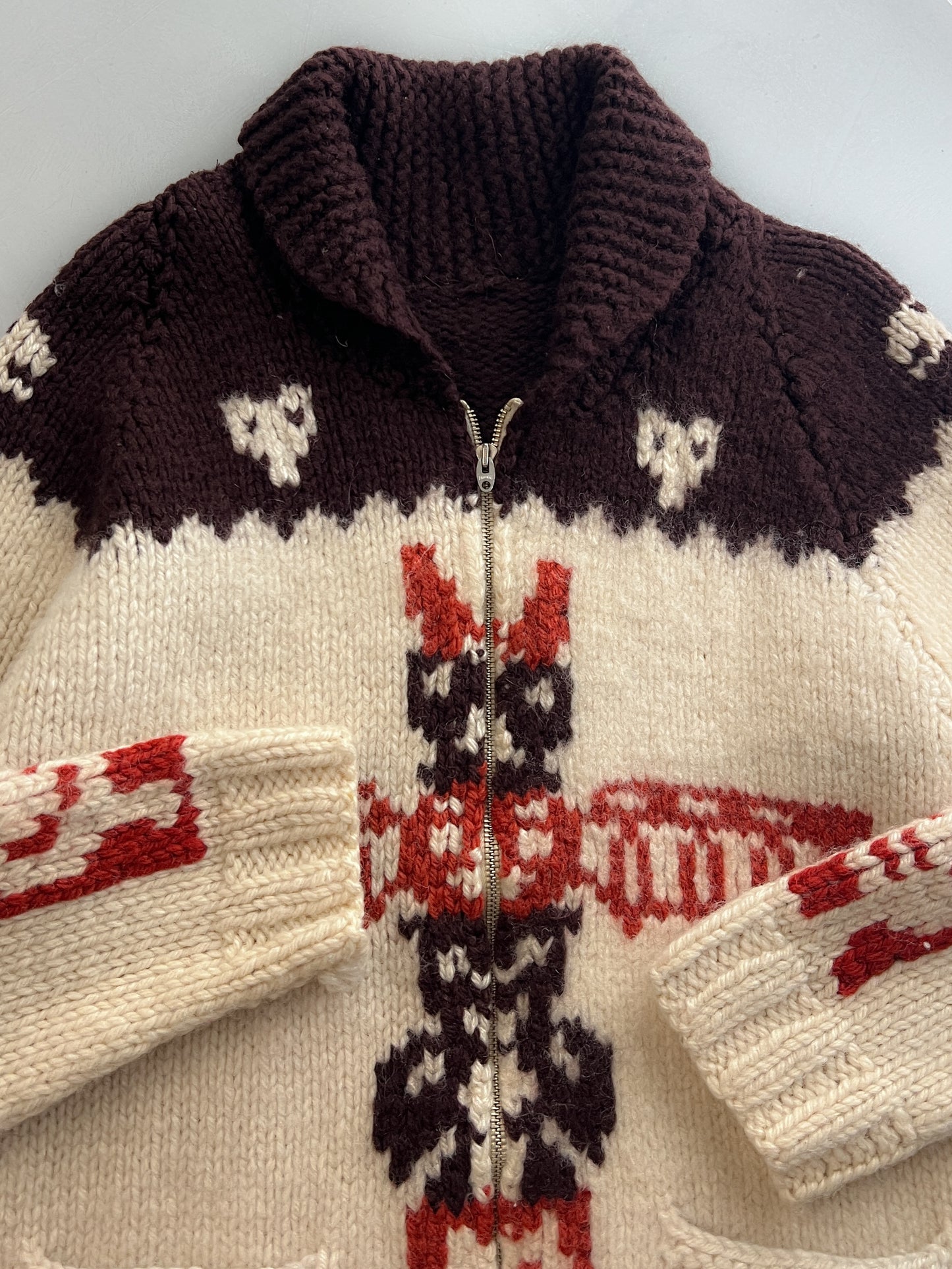 1950's Totem Cowichan Knit [L]