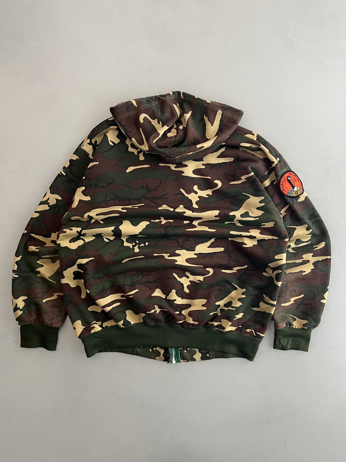 Thermal Lined Montgomery Ward Camo Hoodie [L]