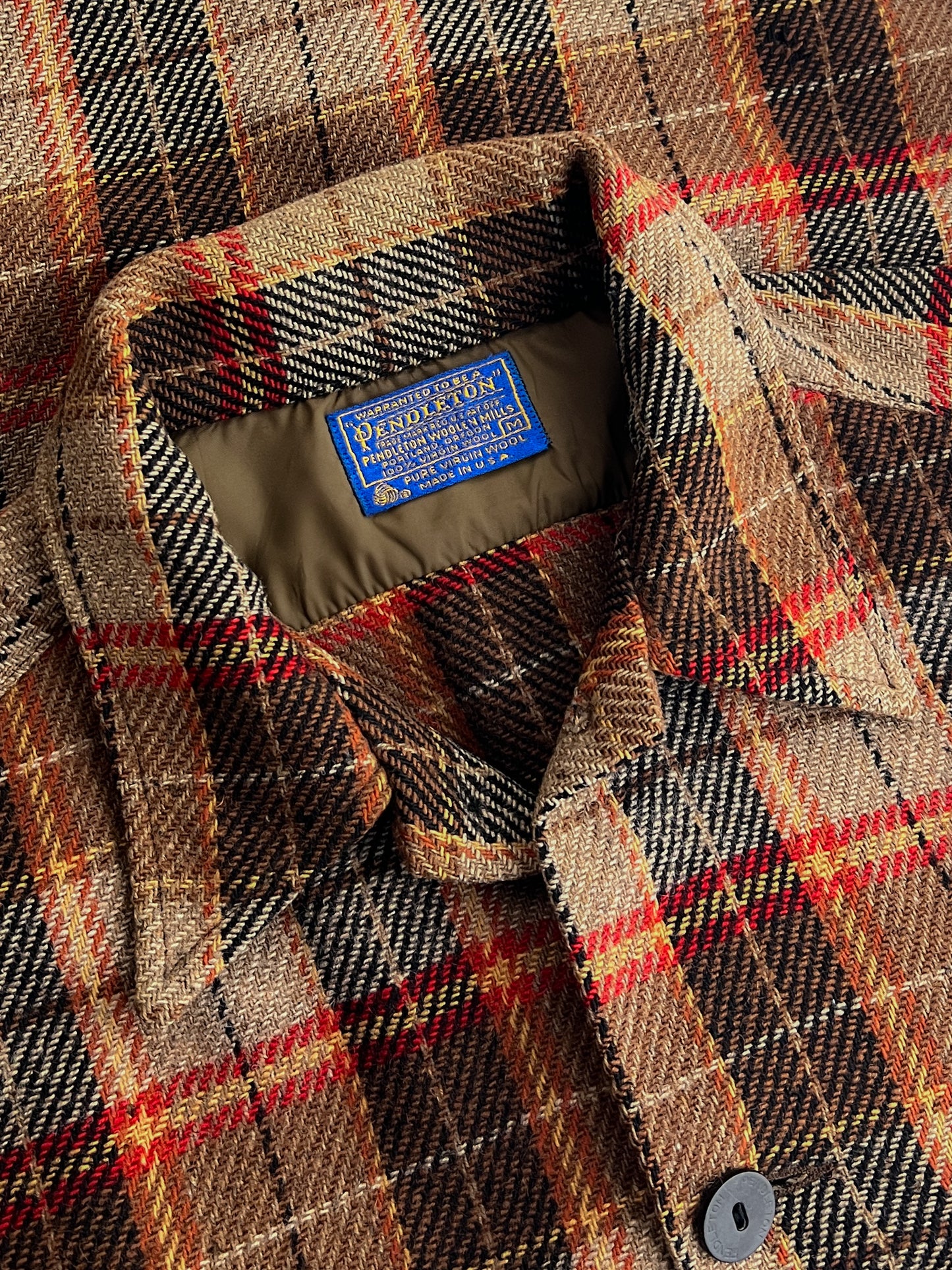 1970's Pendleton Wool Overshirt [M]
