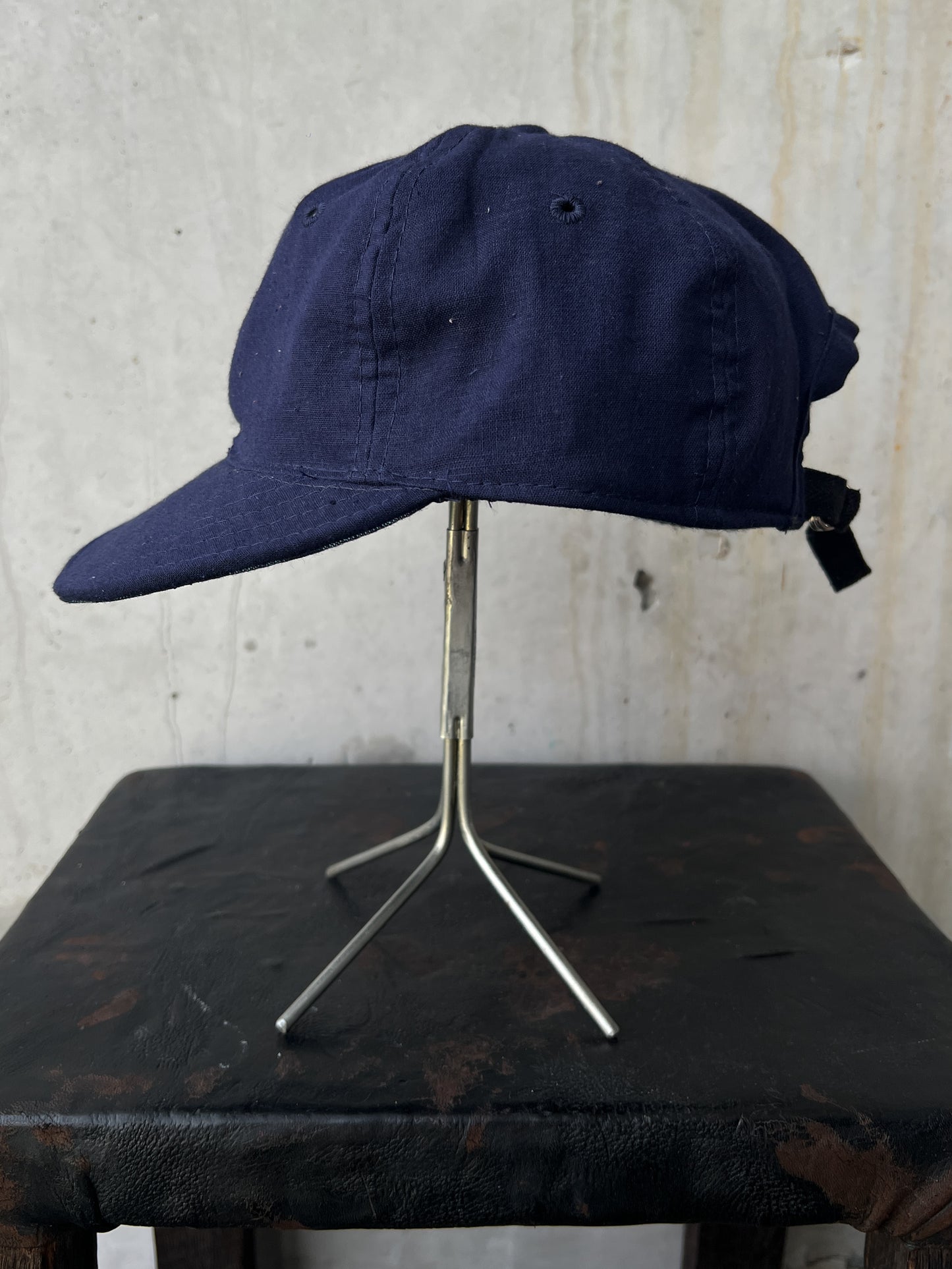 Early 20th c. Japanese Fabric 1930's Baseball Cap By Troy O'Shea Handmade [Adjustable]