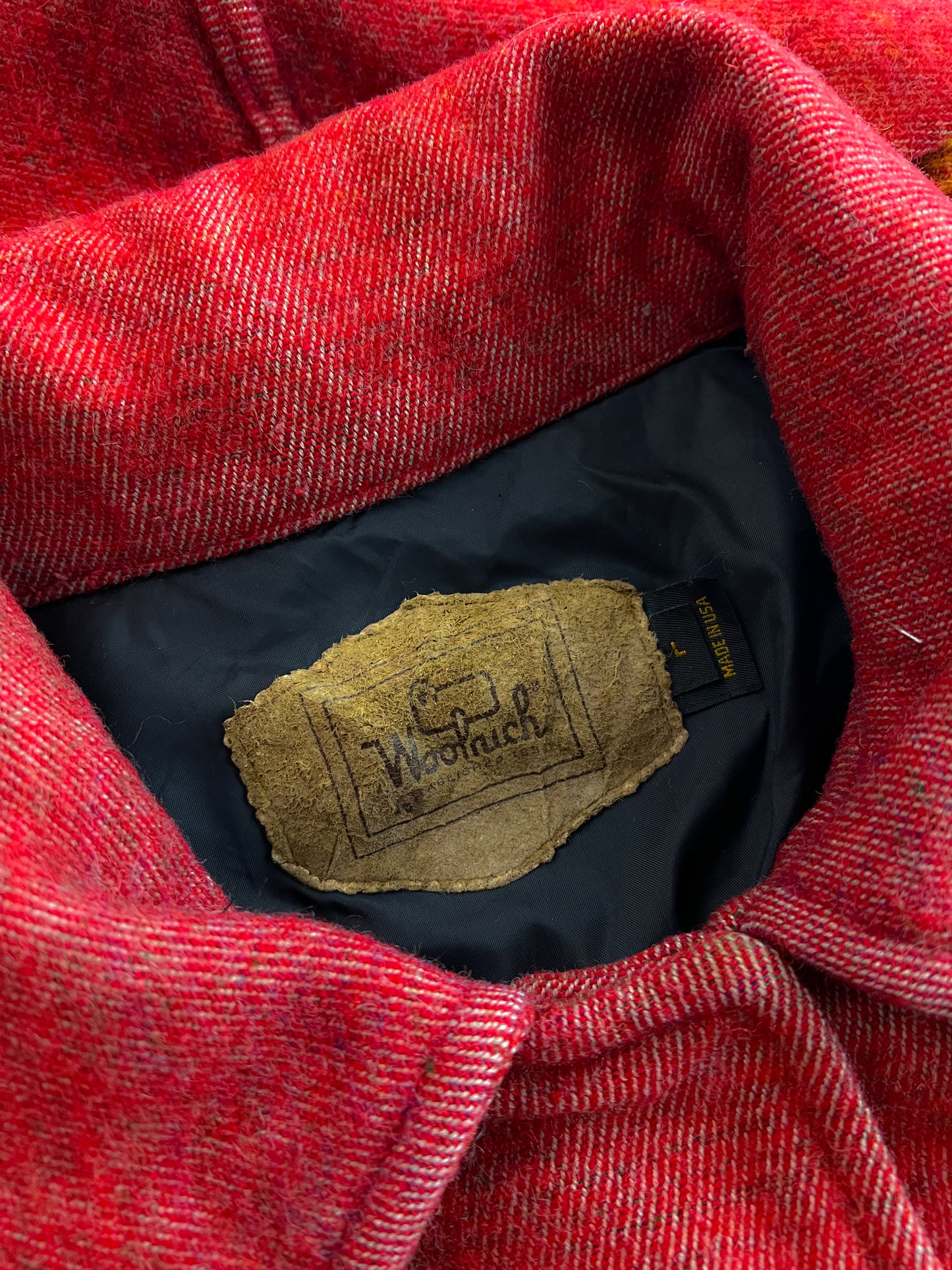 70's/80's Woolrich South Western Blanket Coat [L]