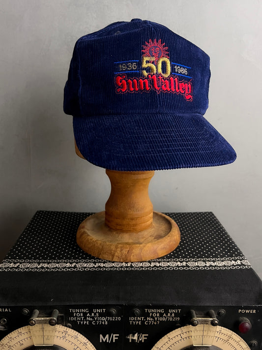 Sun Valley Cord Trucker Cap