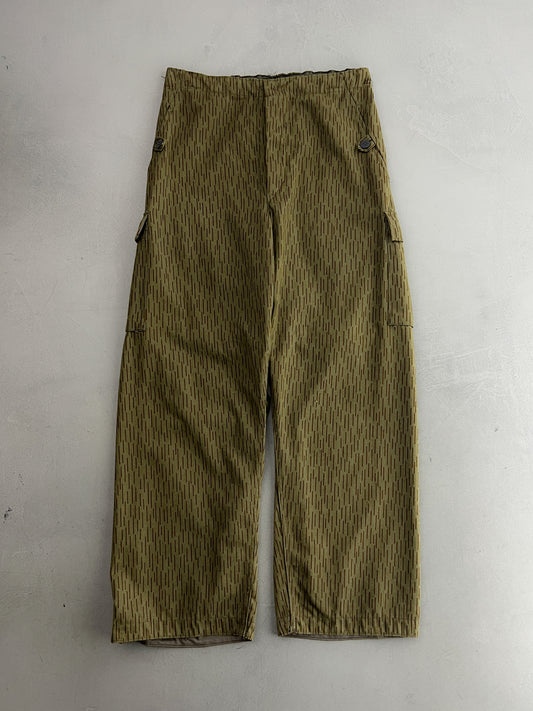 East German Rain Camo Pants [28"]