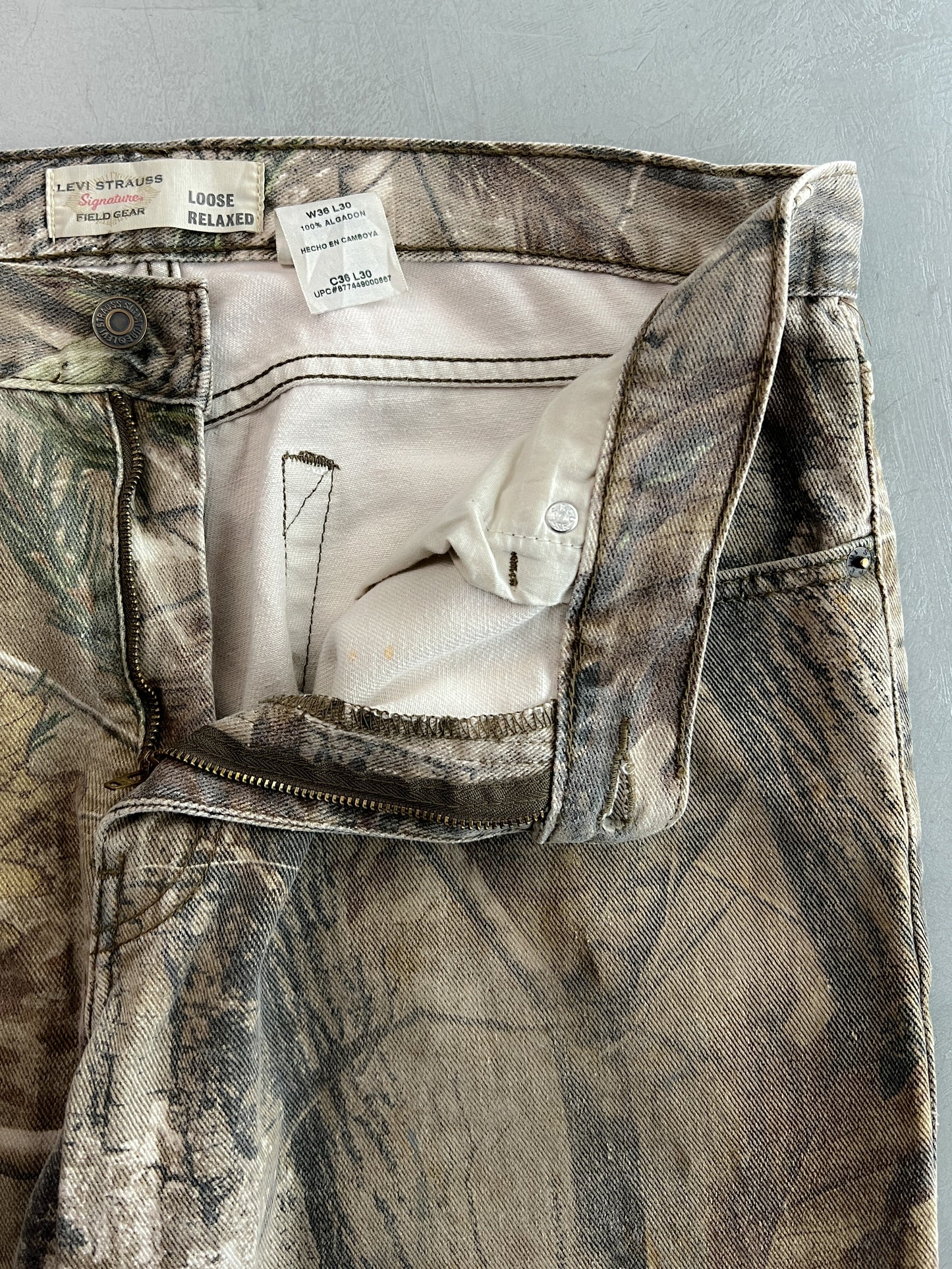 Levi's Double Knee RealTree Pants [36"]