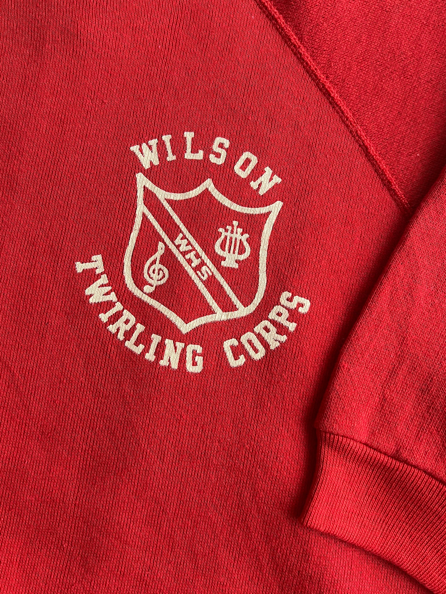 1970's Wilson Twirling Corps Short Sleeve Sweat [L]
