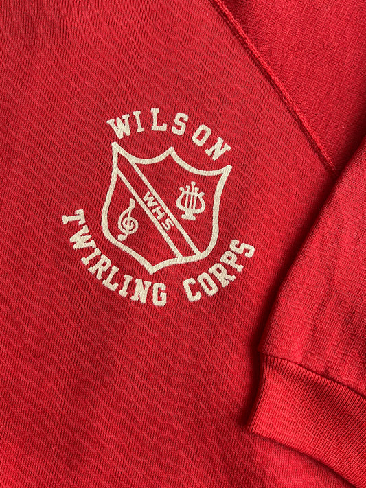 1970's Wilson Twirling Corps Short Sleeve Sweat [L]