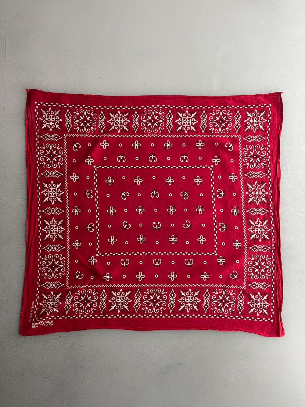 Fast Colour Selvage Bandanna