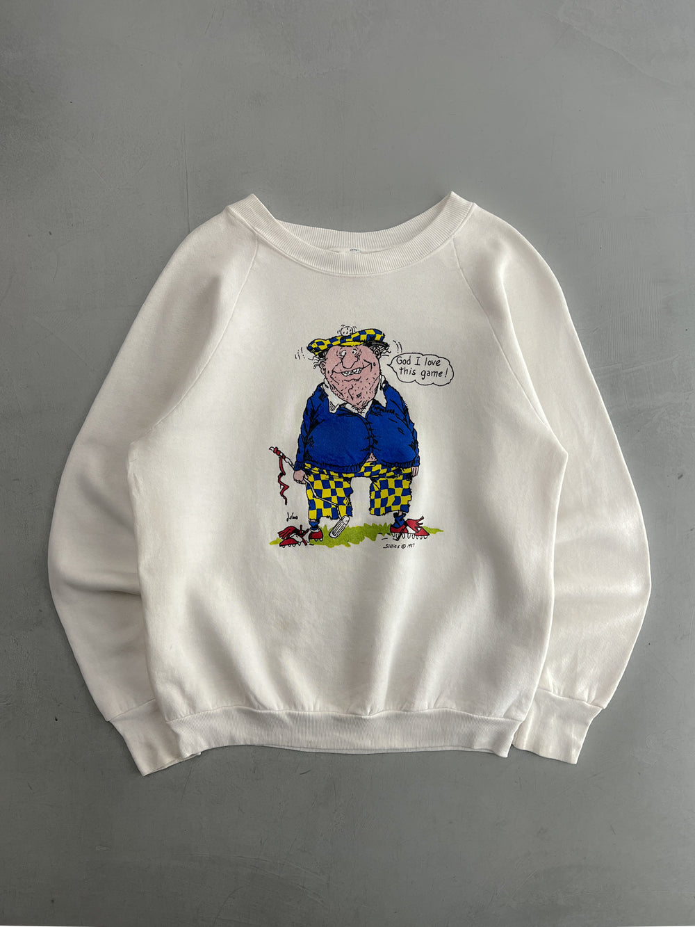 1980's "God I Love This Game" Sweatshirt [M]
