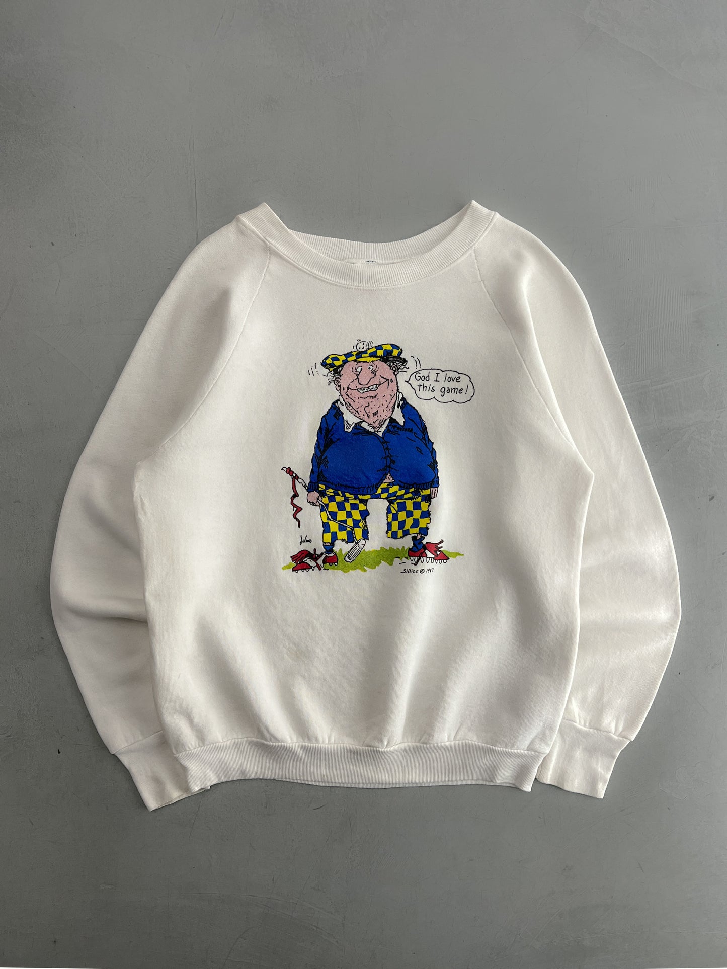 1980's "God I Love This Game" Sweatshirt [M]