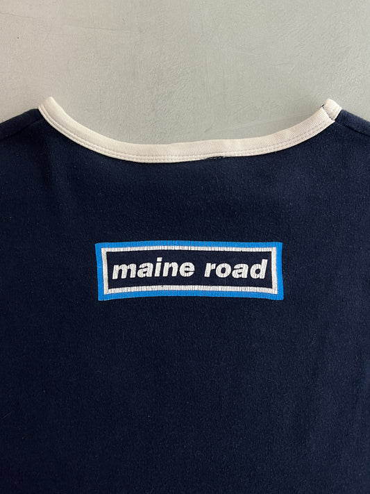 90's Oasis "Maine Road" Ringer Tee [XS]