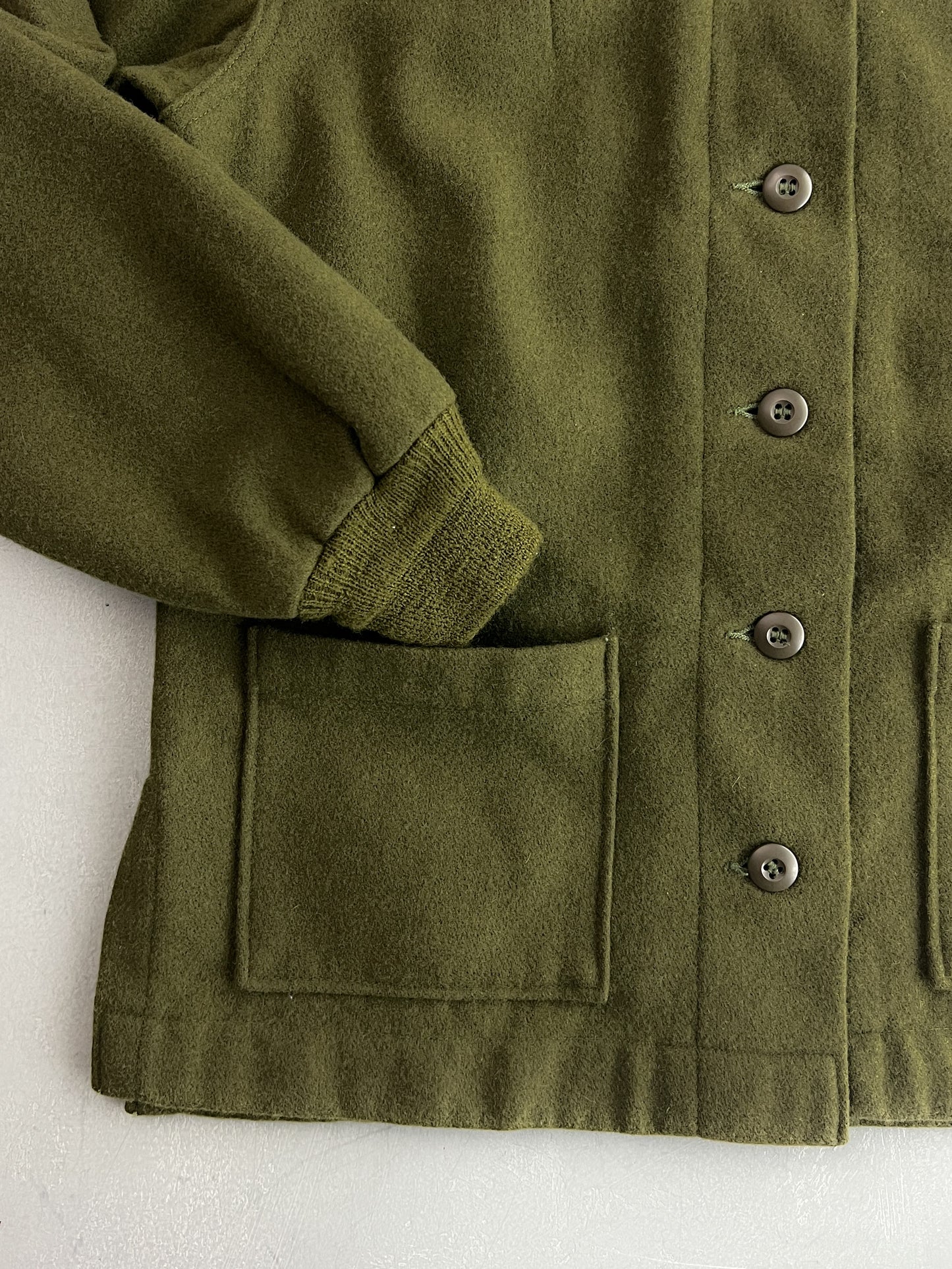 70's US Army Womens OG-108 Wool Liner Jacket  [S]