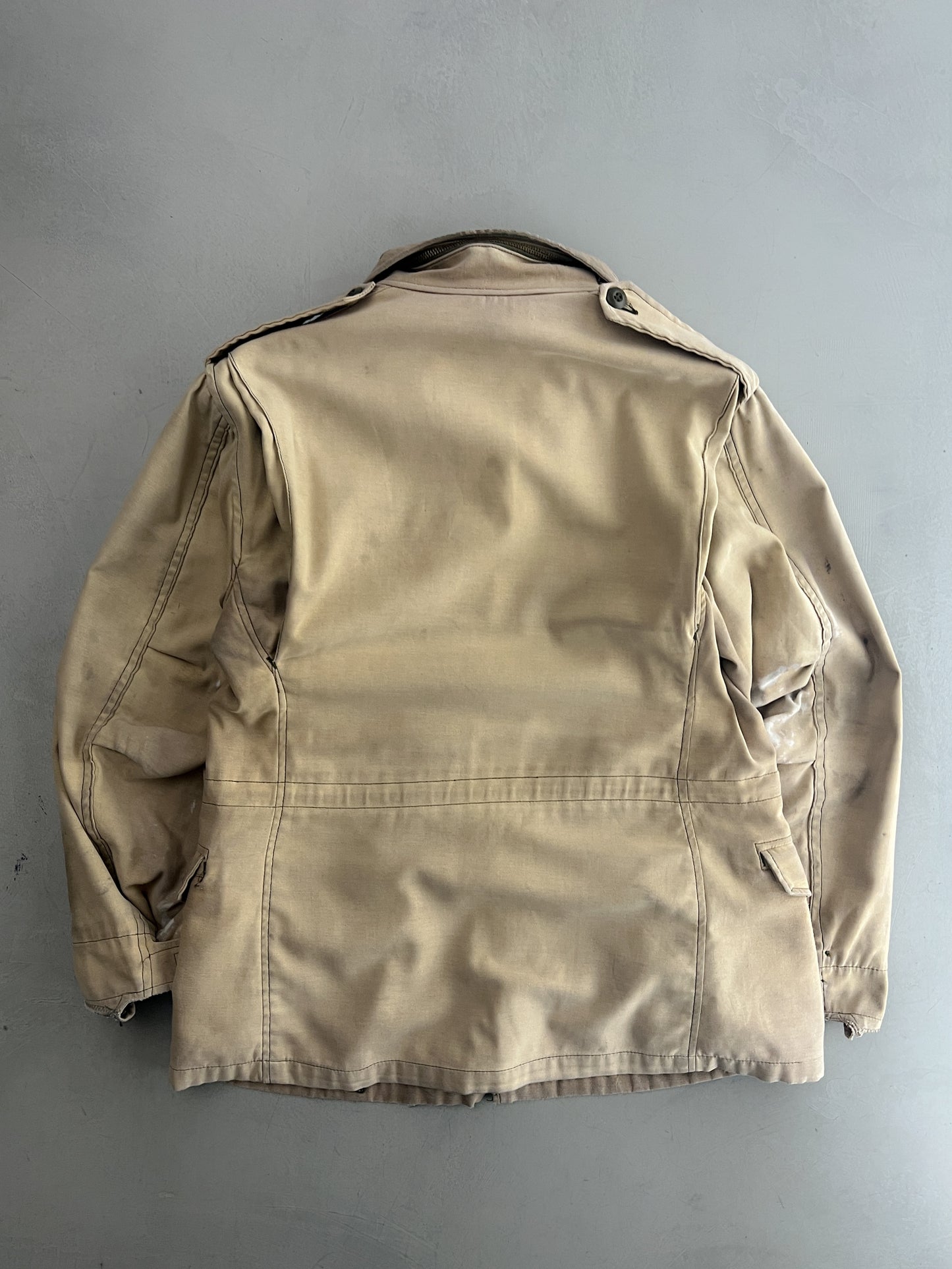 Bleached M-65 Field Jacket [L-XL]