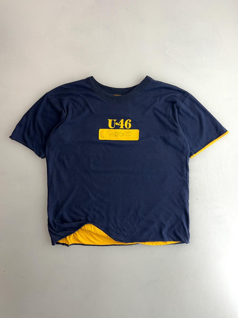 2-Ply Reversible U.46 Gym Training Tee [L]
