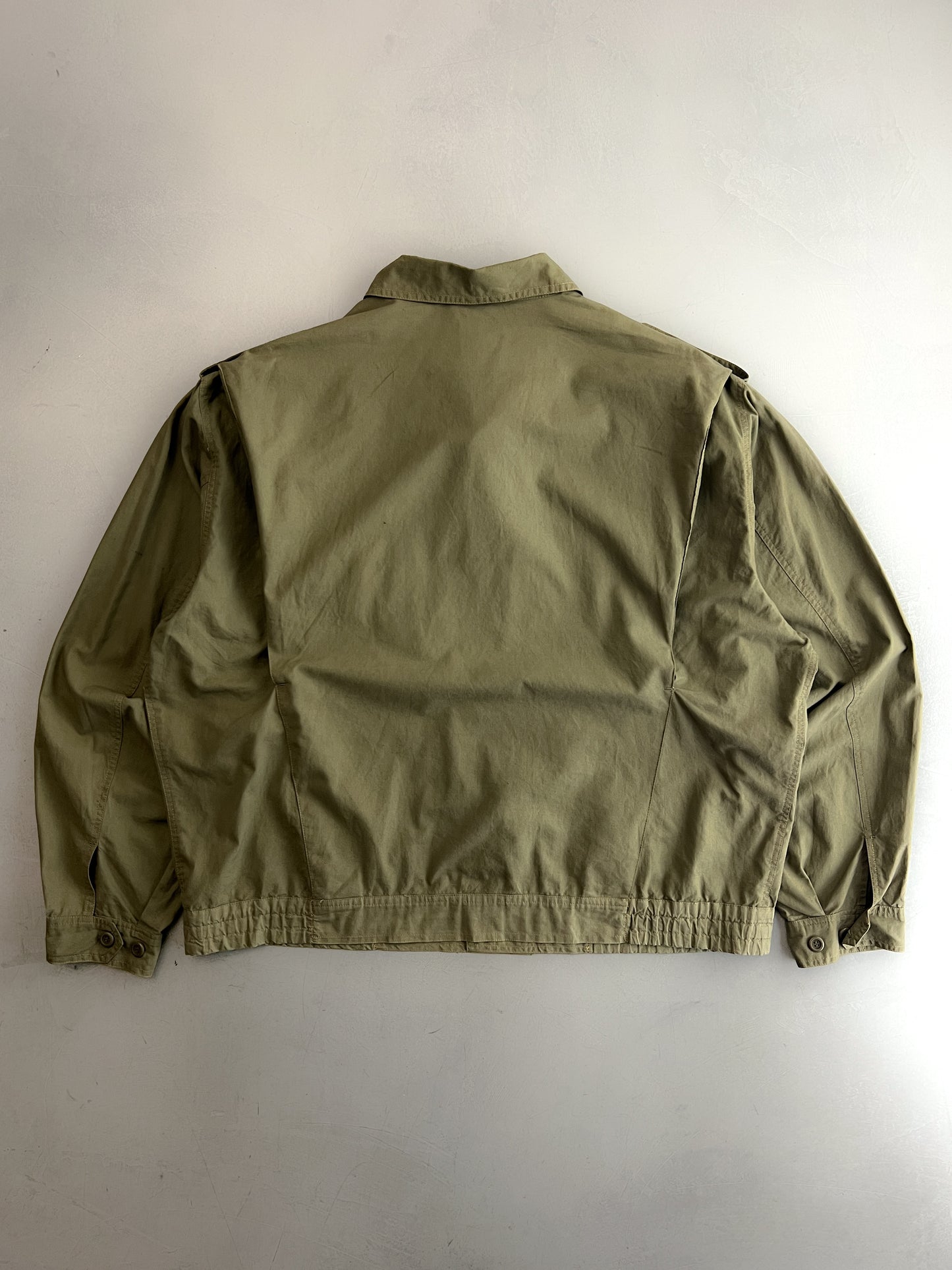 1980's Ivy Oxford Cotton Jacket [XL]