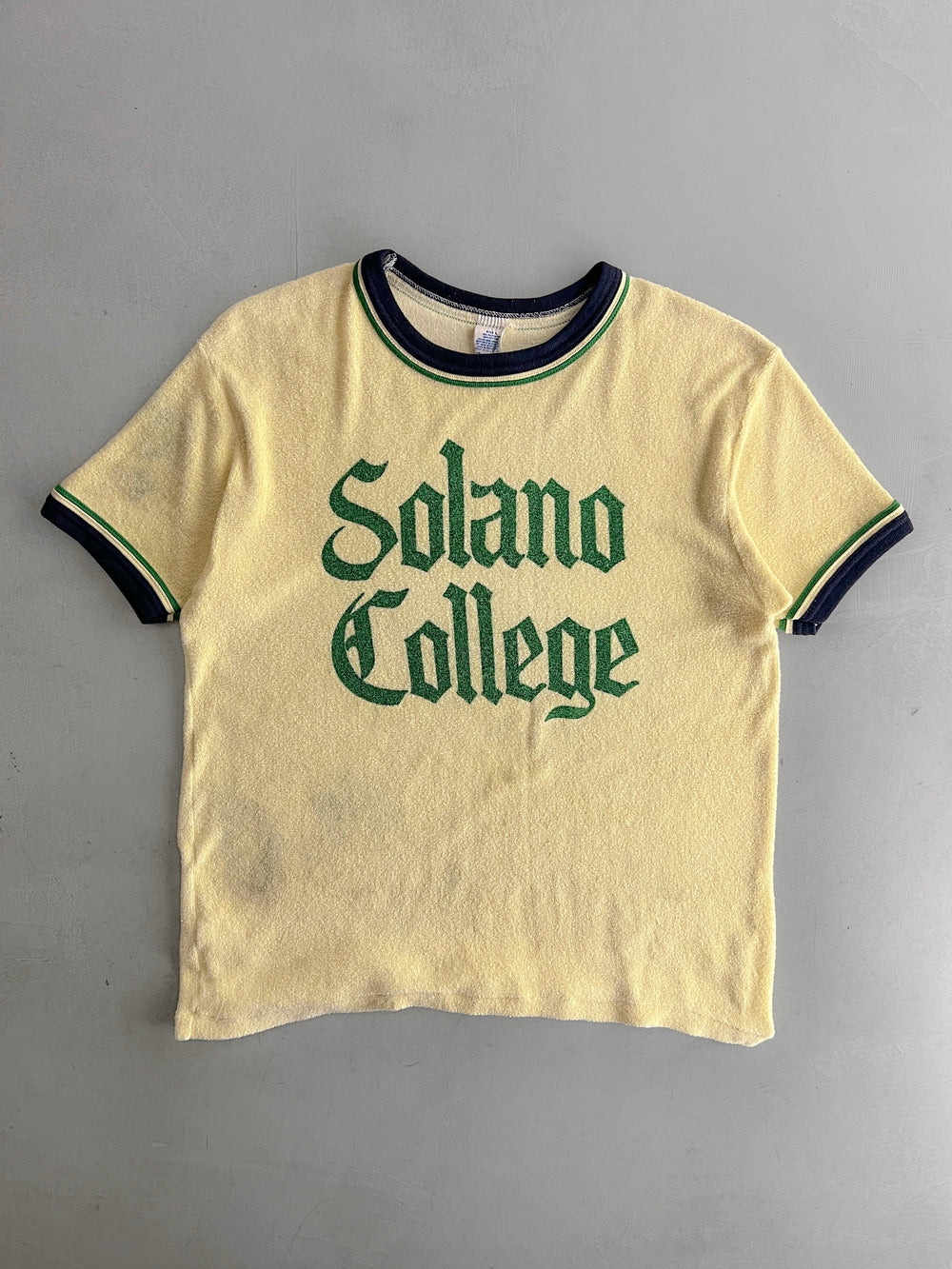 1970's Solano Collage Terry Towling Tee [M/L]
