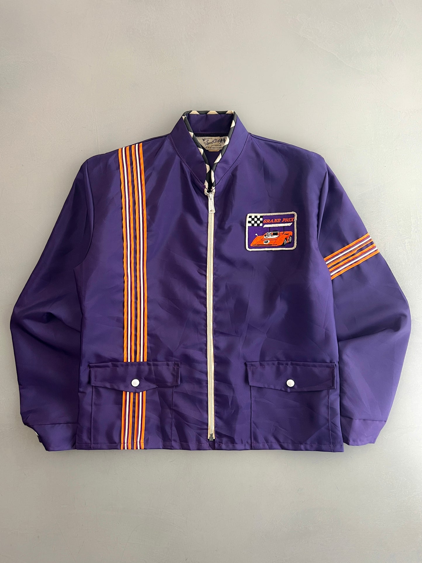 1970's Sports Chief Grand Prix Nylon Windbreaker [M]
