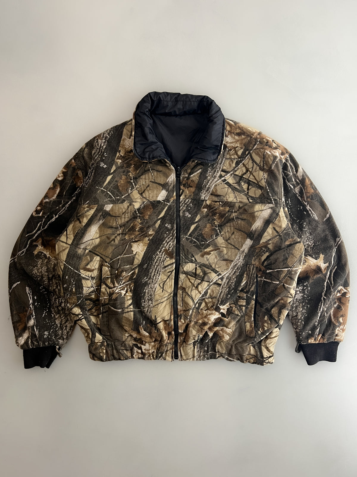 Duxbak Realtree Zip Up Fleece Jacket [L]