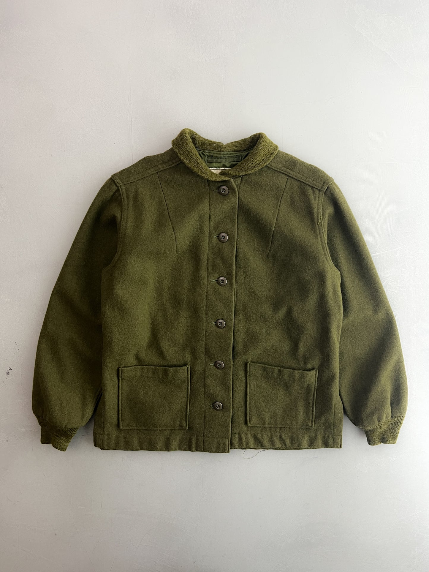 70's US Army Womens OG-108 Wool Liner Jacket  [S]