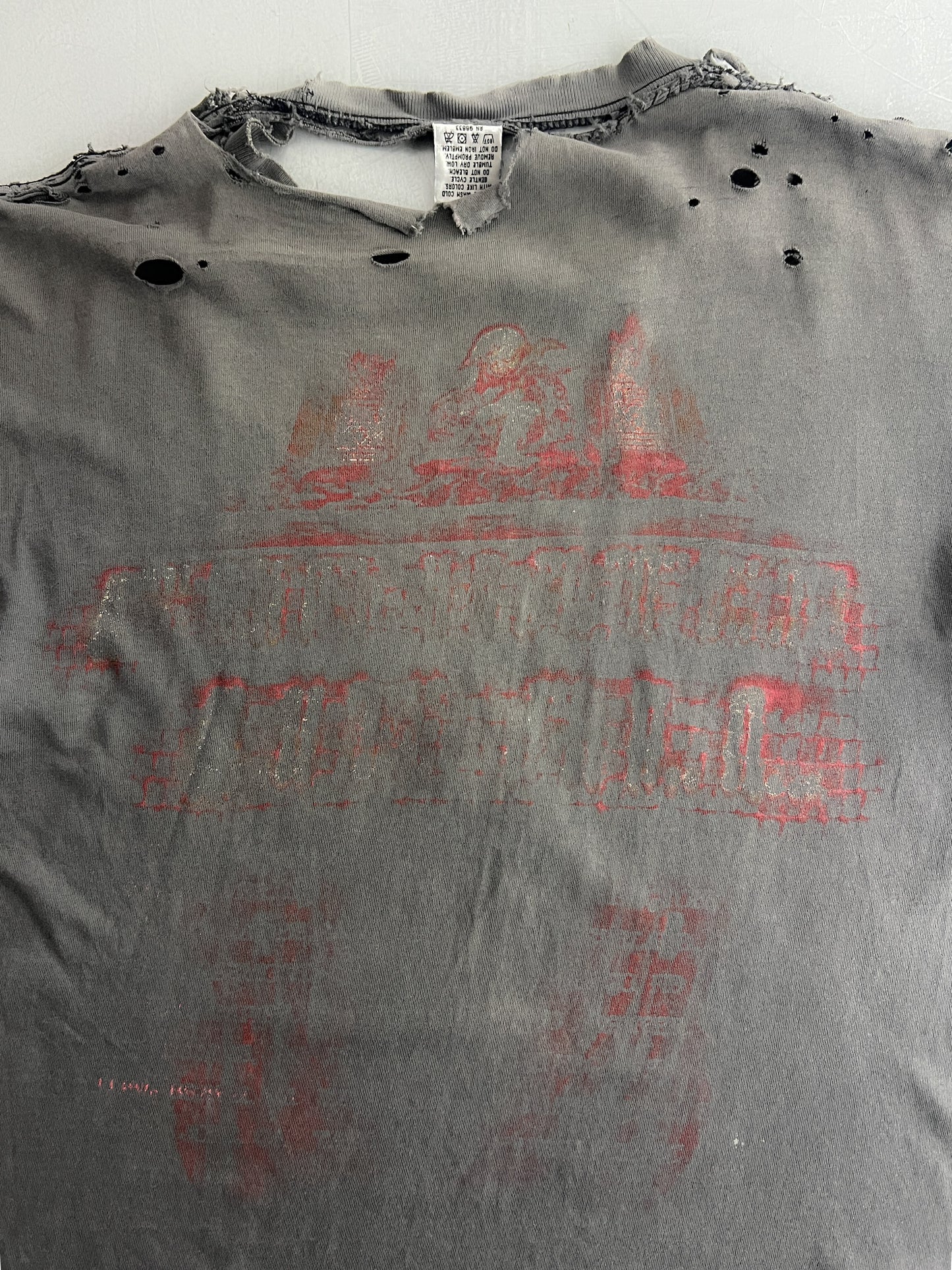Heavily Thrashed Slayer Tee [L]