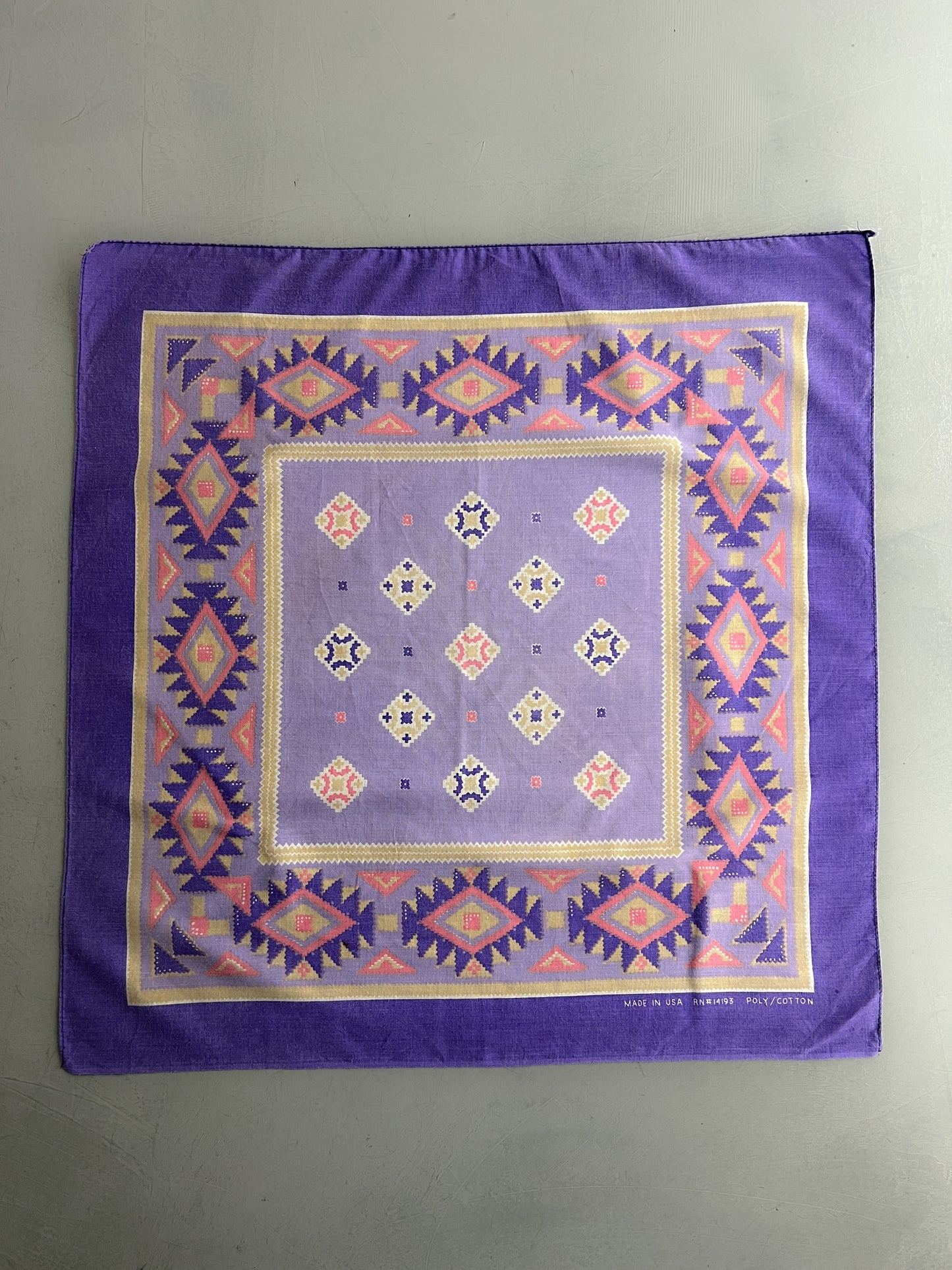 Navajo Print Bandanna