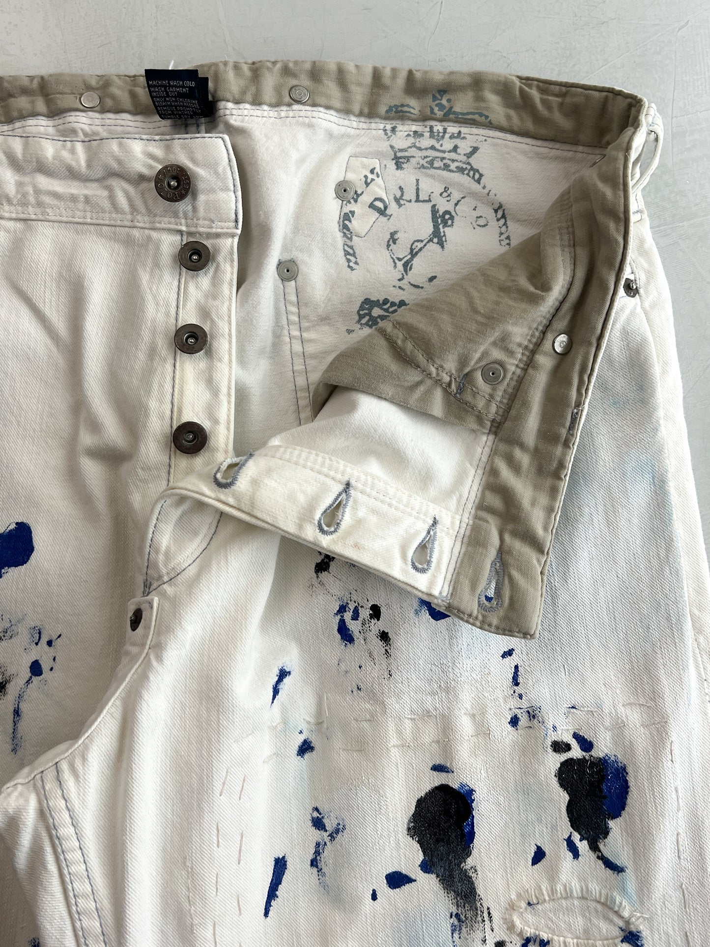 Polo R.L Buckle Back Painters Pants [36"]