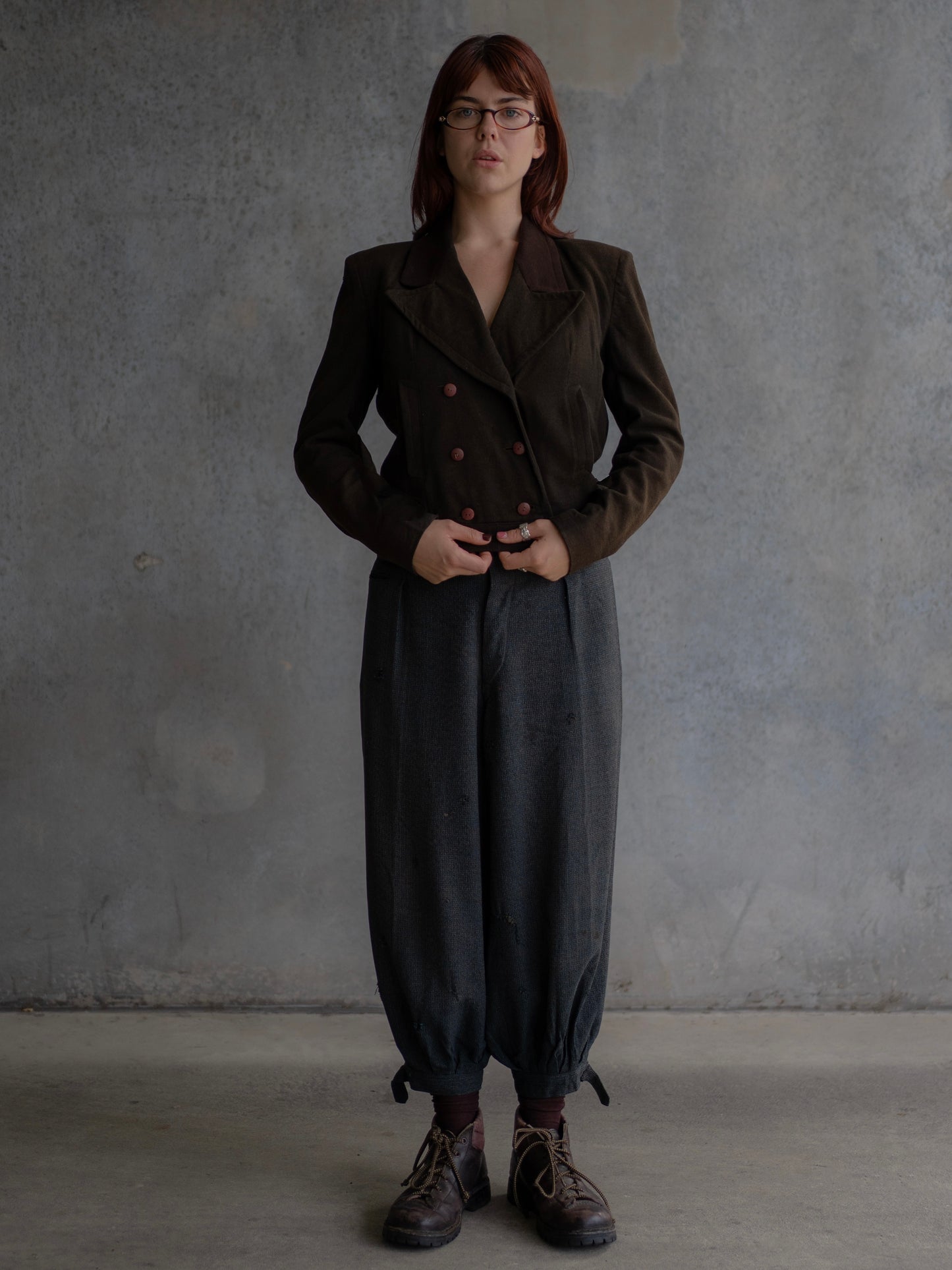 Early 20th C. Japanese Work Trousers [32”]