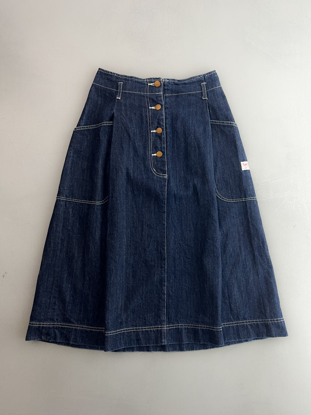 Smiths Workwear Japanese Denim Skirt [28"-30"]